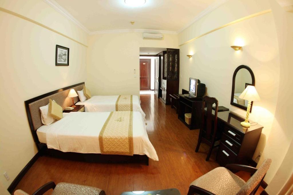 Bamboo Green Central Hotel Da Nang Bagian luar foto