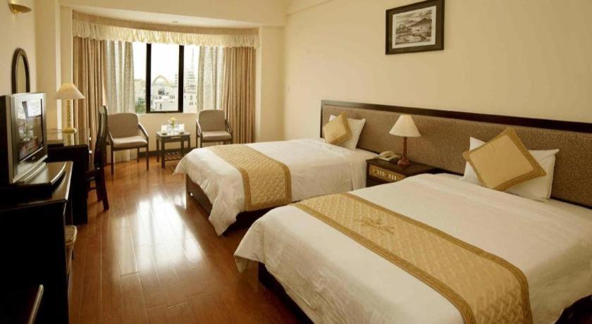 Bamboo Green Central Hotel Da Nang Bagian luar foto
